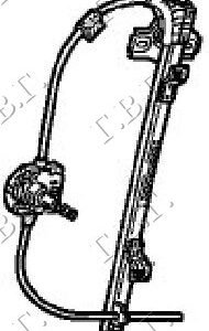 013507042.jpg PODIZAC PREDNJEG PROZORA ELEKTRICNI - RENAULT MEGANE SDN 1999-2002 (LM0/LM1)