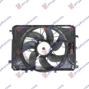 VENTILATOR KOMPLET (BENZIN/DIZEL) (475mm) (4 PIN) - MERCEDES C CLASS 2007-2011 (W204)