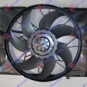 VENTILATOR KOMPLET (BENZIN/DIZEL) (475mm) (4 PIN) (400 W) (MODUL ELEKTRICNE KONTROLE) - MERCEDES C CLASS 2007-2011 (W204)