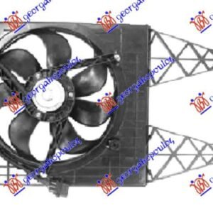 VENTILATOR HLADNJAKA () (1.6/1.8 BENZIN - 1.9 DIZEL) - SEAT TOLEDO 1999-2004 (1M2)