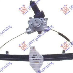 PODIZAC PREDNJEG PROZORA ELEKTRICNI - HYUNDAI ACCENT SDN 1999-2002 (LC)