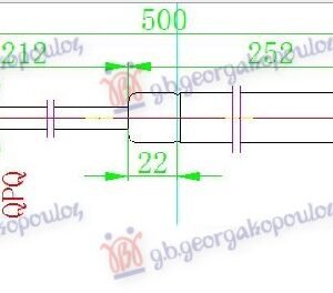 AMORTIZER GEPEK VRATA (500L-450N) - SEAT LEON 1999-2005 (1M1)