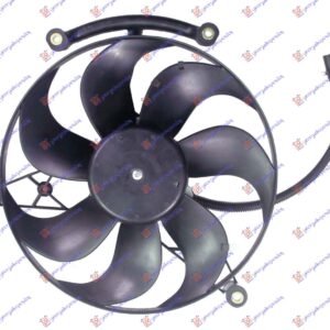 VENTILATOR HLADNJAKA KOMPLET (1.6 BENZIN) (AUTOMATSKI) - VW POLO 1999-2001 (6N2)
