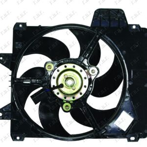 VENTILATOR KOMPLET (1.4/1.6/1.8/2.0 BENZIN) (+AC) - ALFA ROMEO 145 1999-2001 (930)