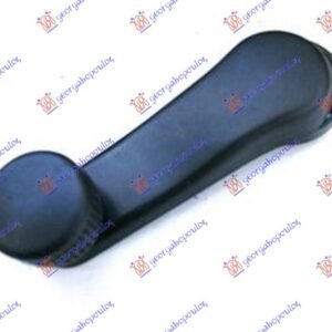 RUCICA ZA PODIZANJE PROZORA CRNA - VW POLO 2002-2005 (9N2)