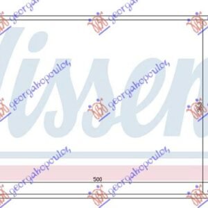 HLADNJAK MOTORA 1.8 D-TD (+AC) (50x36.3x28) - FORD FIESTA 1999-2002 (JA/JB)