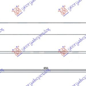 HLADNJAK INTERKULERA 1.8i-16V KOMPRESSOR - 2.7-3.2 Cdi (65x11.3) - MERCEDES E CLASS 2002-2009 (W211)