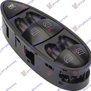 PREKIDAC U PREDNJIM VRATIMA (4 TASTERA) (3 PIN) - MERCEDES E CLASS 2002-2009 (W211)