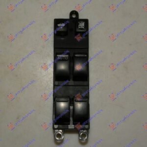 PREKIDAC U PREDNJIM VRATIMA (4 TASTERA) (LEVI AUTO) (12 PIN) - NISSAN PRIMERA 2002-2008 (P12)