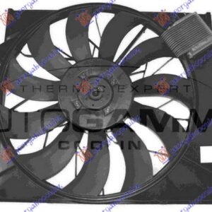 VENTILATOR KOMPLET (5.4 BENZIN - 2.7/4.0 DIZEL) (524mm) (2 PIN) - MERCEDES ML 1998-2005 (W163)