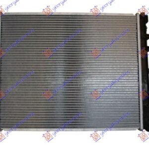 HLADNJAK MOTORA 0.9/1.0 8V (48x39.2x1.6) - FIAT 500 2007-2015 (312)