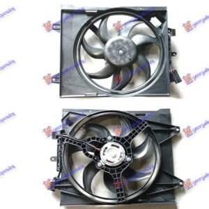VENTILATOR KOMPLET (BENZIN-DIZEL) (+AC) - FIAT 500 2007-2015 (312)