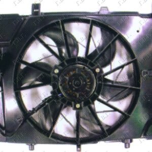 VENTILATOR HLADNJAKA KOMPLET (BENZIN) - MERCEDES SLK 1996-2004 (R170)