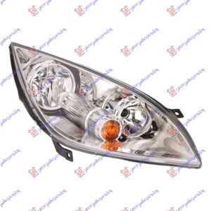 FAR ELEKTRICNI SREBRNI OKVIR (DEPO) - MITSUBISHI COLT 2005-2008 (Z3A/Z2A/RG)
