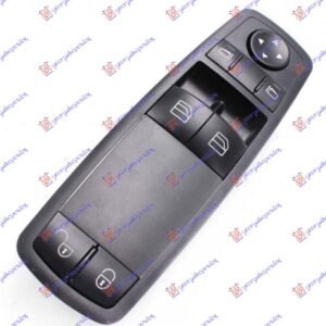 PREKIDAC U PREDNJIM VRATIMA (2 TASTERA) (3 PIN) - MERCEDES A CLASS 2004-2012 (W169)