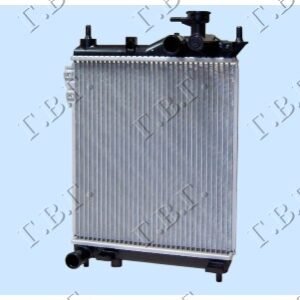 HLADNJAK MOTORA 1.1/1.3cc (+/-AC) (37x32) VENTILATOR 21.5cm - HYUNDAI GETZ 2002-2005 (TB)