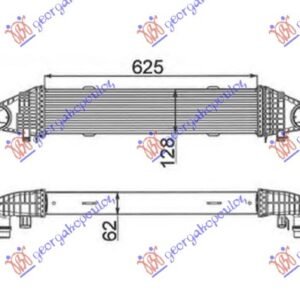 022306220.jpg HLADNJAK INTERKULERA 1.8i 16VG. - 2.1 Cdi (62x12) 100-150 KW - MERCEDES E CLASS 2009-2013 (W212)