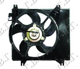 VENTILATOR HLADNJAKA KOMPLET (BENZIN) (+/-AC) - HYUNDAI ATOS PRIME 1999-2003 (MX)