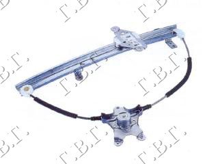 PODIZAC PREDNJEG PROZORA MEHANICKI - NISSAN P/U NAVARA 2WD-4WD 2001-2010 (D22)