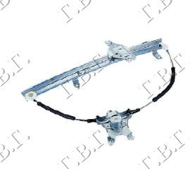 PODIZAC PREDNJEG PROZORA ELEKTRICNI (BEZ MOTORA) - NISSAN P/U NAVARA 2WD-4WD 2001-2010 (D22)