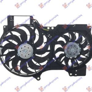 VENTILATOR (DUPLI) KOMPLET (BENZIN-DIZEL) - AUDI A6 2004-2008 (4F2/4F5)