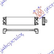 HLADNJAK INTERKULERA DIZEL (680x175x40) -03 - OPEL MOVANO 1998-2009 (X70)