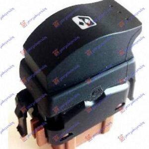 PREKIDAC U PREDNJIM VRATIMA (1 TASTER) (BRAON KONEKTOR) (6 PIN) - OPEL MOVANO 1998-2009 (X70)
