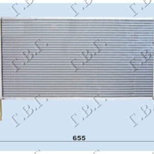 HLADNJAK MOTORA 1.2/1.6 16V (+AC) (58x30.5) - FIAT DOBLO 2005-2009 (119/223)