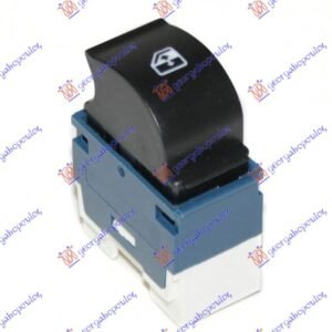 PREKIDAC U PREDNJIM VRATIMA (PLAVI/BELI KONEKTOR) (5 PIN) - FIAT DOBLO 2005-2009 (119/223)