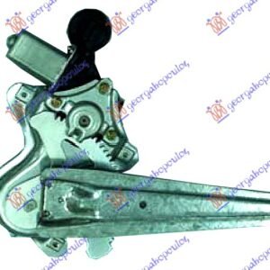 PODIZAC ZADNJEG PROZORA ELEKTRICNI - TOYOTA YARIS II 2005-2011 (P9)