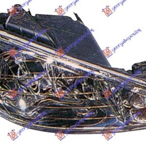 FAR ELEKTRICNI DUPLO SOCIVO (H7/H7) -2006 (TYC) - PEUGEOT 206 1998-2009 (2A/2C/2D/2E/2K)
