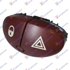 PREKIDAC ZA SVA 4 MIGAVCA / CENTRALNO ZAKLJUCAVANJE (5 PIN) - PEUGEOT 206 1998-2009 (2A/2C/2D/2E/2K)