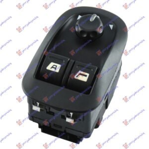 PREKIDAC U PREDNJIM VRATIMA (2 TASTERA) (24 PIN) - PEUGEOT 206 1998-2009 (2A/2C/2D/2E/2K)