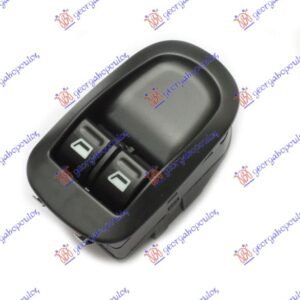 PREKIDAC U PREDNJIM VRATIMA (2 TASTERA) (6 PIN) - PEUGEOT 206 1998-2009 (2A/2C/2D/2E/2K)