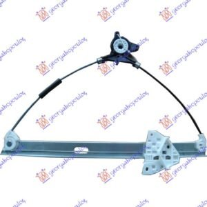 PODIZAC PREDNJEG PROZORA ELEKTRICNI (BEZ MOTORA) - MAZDA 3 SDN-H/B 2004-2008 (BK)