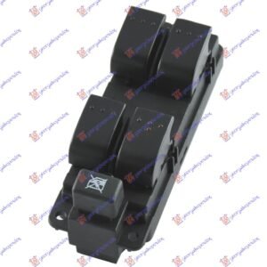 PREKIDAC U PREDNJIM VRATIMA (4 TASTERA) (12 PIN) - MAZDA 3 SDN-H/B 2004-2008 (BK)