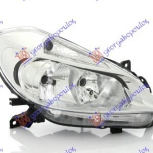 FAR BEZ MAGLENKE HROM (H7/H7) (DEPO) - RENAULT CLIO III 2006-2009 (BR0 1/CR0 1)