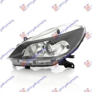 FAR ELEKTRICNI CRNI SA MAGLENKOM (SA REGULATOROM) (H1/H7/H7) (DEPO) - RENAULT CLIO III 2006-2009 (BR0 1/CR0 1)