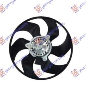 VENTILATOR (MOTOR+ELISA) (BENZIN/DIZEL) (+AC) - RENAULT CLIO III 2006-2009 (BR0 1/CR0 1)