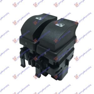 PREKIDAC U PREDNJIM VRATIMA (2 TASTERA) (SIVI KONEKTOR) (10 PIN) - RENAULT CLIO III 2006-2009 (BR0 1/CR0 1)