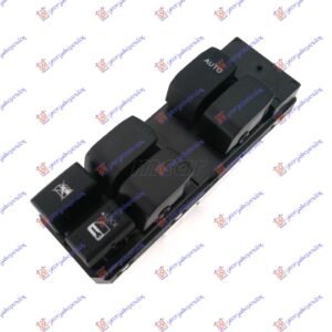 PREKIDAC U PREDNJIM VRATIMA (4 TASTERA) (13 PIN) - SUZUKI SWIFT H/B 2006-2011 (MZ/EZ)