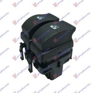PREKIDAC U PREDNJIM VRATIMA (2 TASTERA) (CRNI KONEKTOR) (AUTO) (10PIN) - RENAULT MEGANE SDN-H/B-L/B 2002-2005 (LM0/LM1)