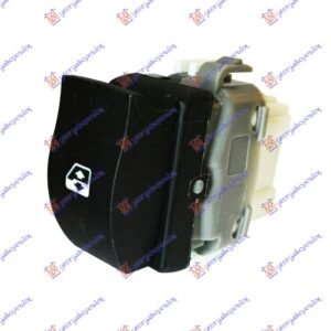 PREKIDAC U PREDNJIM/ZADNJIM VRATIMA (1 TASTER) (BELI KONEKTOR) (AUTO) (6 PIN) - RENAULT MEGANE SDN-H/B-L/B 2002-2005 (LM0/LM1)