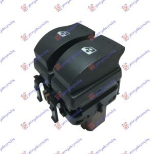 PREKIDAC U PREDNJIM/ZADNJIM VRATIMA (2 TASTERA) (BRAON KONEKTOR) (AUTO) (10 PIN) - RENAULT MEGANE SDN-H/B-L/B 2002-2005 (LM0/LM1)