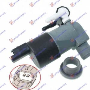 MOTOR POSUDE BRISACA (PRAVOUGAONI PRIKLJUCAK) (2 PUMPE) - RENAULT MEGANE SDN-H/B-L/B 2002-2005 (LM0/LM1)