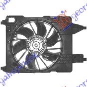 VENTILATOR KOMPLET (BENZIN/DIZEL) - RENAULT MEGANE SDN-H/B-L/B 2005-2008 (LM0/LM1)
