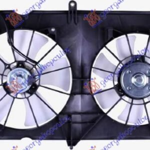 VENTILATOR (DUPLI) KOMPLET (2.0/2.4 BENZIN) - HONDA ACCORD 2003-2008 (CL/CN/CW/CU/CM)