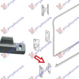 MATICA DONJEG KLIZACA (NA VRATIMA) - FORD TRANSIT 2006-2013 (FA/FB/FZ/FC)