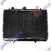 HLADNJAK MOTORA 2.5 T.D DIZEL (+/-AC) (375x603x27) - MITSUBISHI P/U L200 1999-2001 (K7T/K6T/K5T)