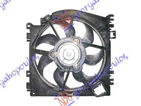 VENTILATOR KOMPLET (BENZIN/DIZEL) (+AC) - RENAULT MODUS 2005-2008 (F/JP0)